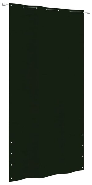 VidaXL Balkonski zastor tamnozeleni 140 x 240 cm od tkanine Oxford