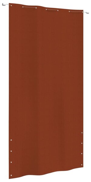 VidaXL Balkonski zastor terakota 140 x 240 cm od tkanine Oxford