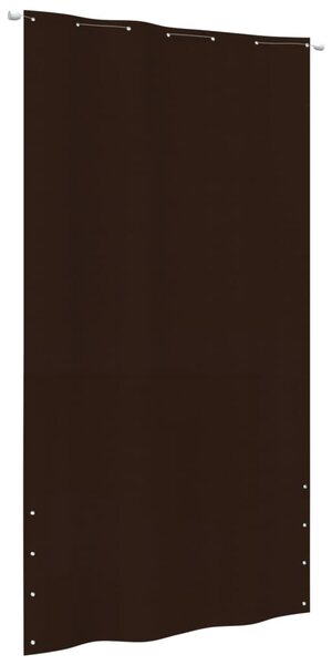 VidaXL Balkonski zastor smeđi 140 x 240 cm od tkanine Oxford