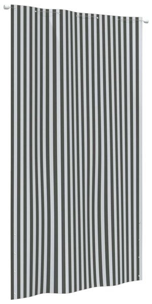 VidaXL Balkonski zastor antracit-bijeli 140 x 240 cm od tkanine Oxford