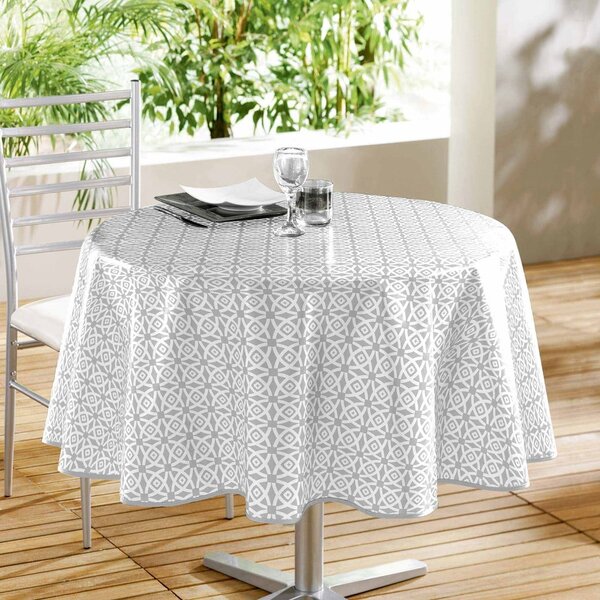 Perivi stolnjak ø 160 cm Abaca – douceur d'intérieur