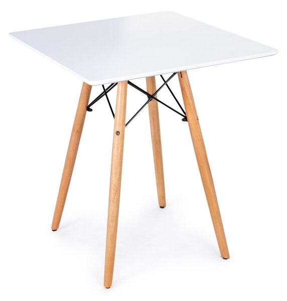 Skandinavski stol bijeli 60cm