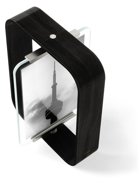Crni drveni stojeći okvir 19x24 cm Bellwood – Umbra