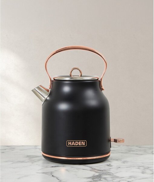 Crno kuhalo za vodu 1,7 l Heritage – Haden