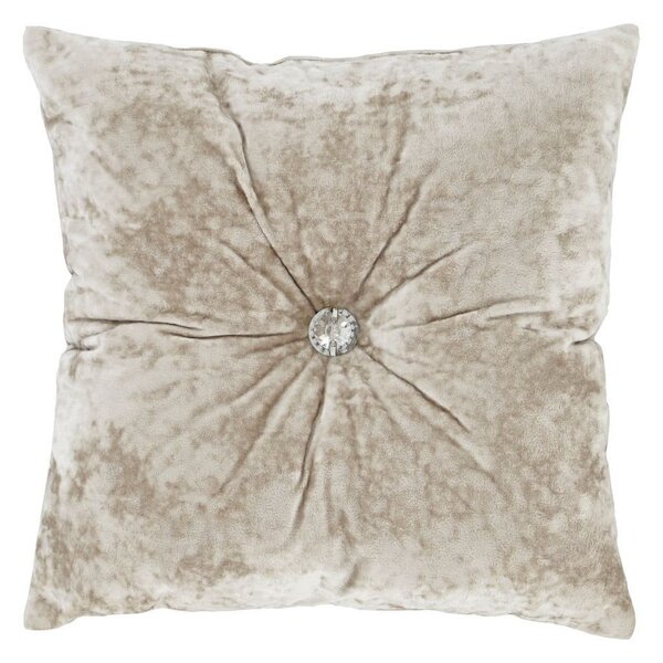 Ukrasni jastuk 45x45 cm Crushed Velvet Diamante – Catherine Lansfield