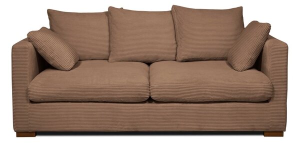 Svjetlo smeđa sofa od samta 175 cm Comfy – Scandic