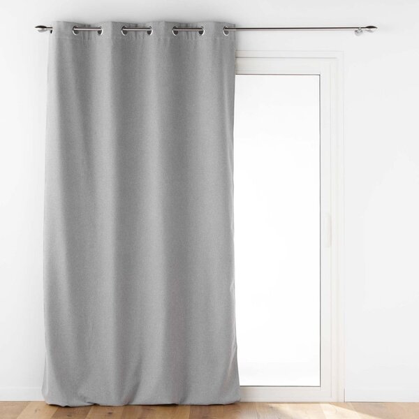 Svijetlo siva zavjesa sa zvučnom izolacijom 140x260 cm Jupiter – douceur d'intérieur