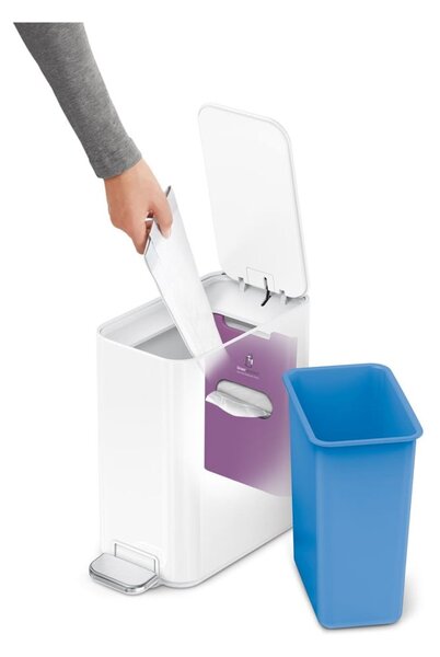 Željezna kanta za smeće s pedalom 5 l – simplehuman