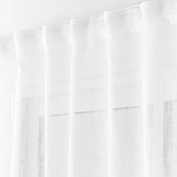 Bijela prozirna zavjesa 140x240 cm Haltona – douceur d'intérieur