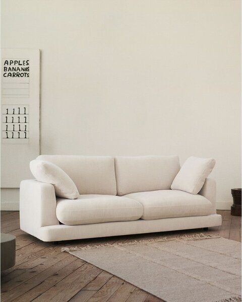 Krem sofa 210 cm Gala – Kave Home