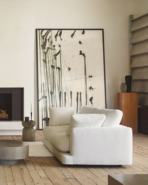 Krem sofa 210 cm Gala – Kave Home
