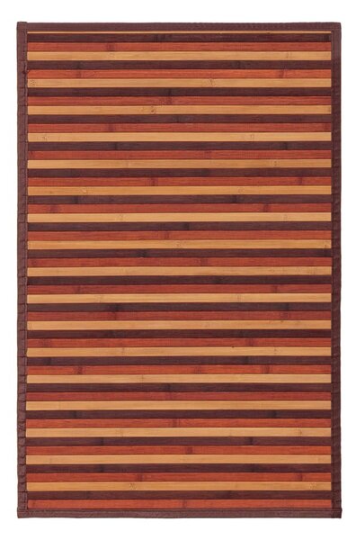 Senf žuti/smeđi tepih od bambusa 60x90 cm – Casa Selección