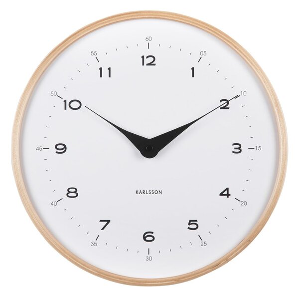 Zidni sat ø 30 cm Osado Dome – Karlsson