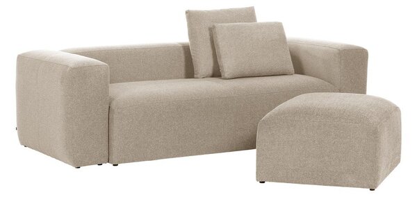 Bež kauč Blok Kave Home, 240 cm