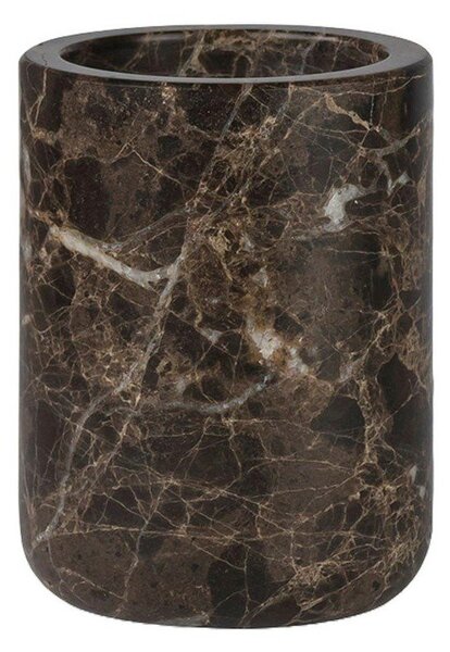Smeđa mramorna čašica za četkicu za zube Marble - Mette Ditmer Denmark