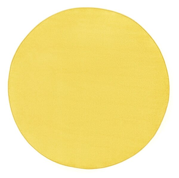 Žuti okrugli tepih ø 133 cm Fancy – Hanse Home