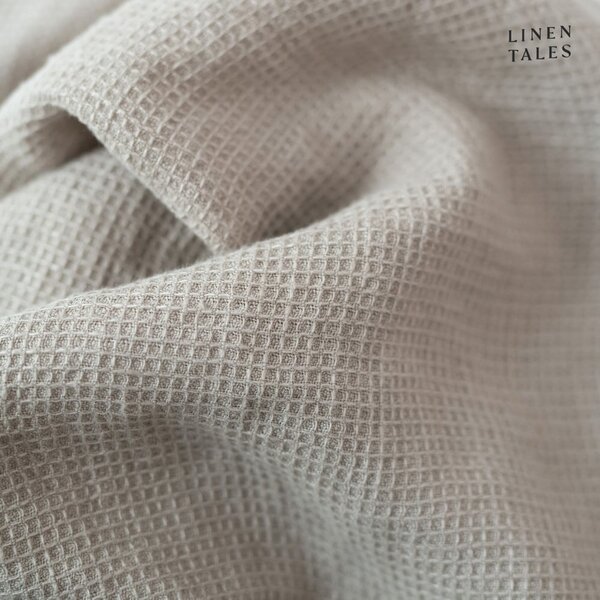 Laneni ručnik vafle strukture u prirodnoj boji 45x65 cm Natural Fine Waffle – Linen Tales