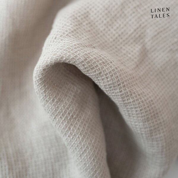 Laneni ručnik vafle strukture u prirodnoj boji 45x65 cm Natural Fine Waffle – Linen Tales
