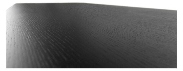 Proširiv blagovaonski stol s dodatnom pločom u dekoru hrasta 90x180 cm Curved – Woodman