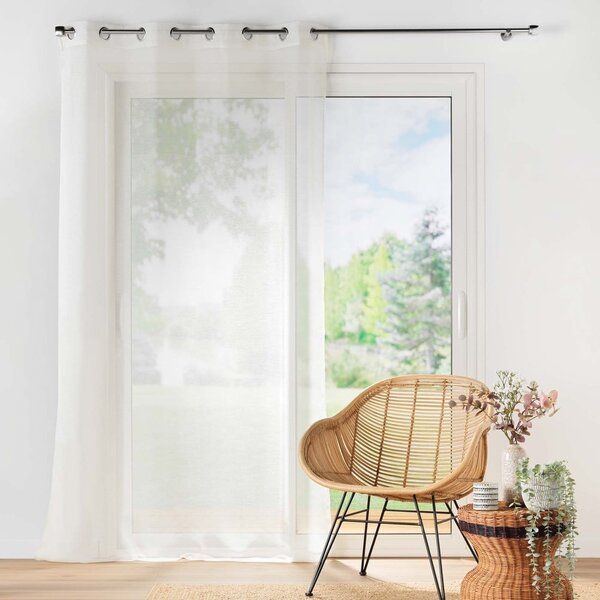 Krem prozirna zavjesa 140x240 cm Lissea – douceur d'intérieur
