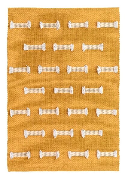 Oker žuti periv tepih 50x80 cm Juline – douceur d'intérieur