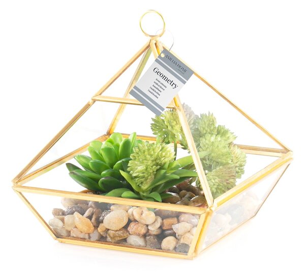 Umjetni sukulent (visina 15,5 cm) Geometry – AmeliaHome