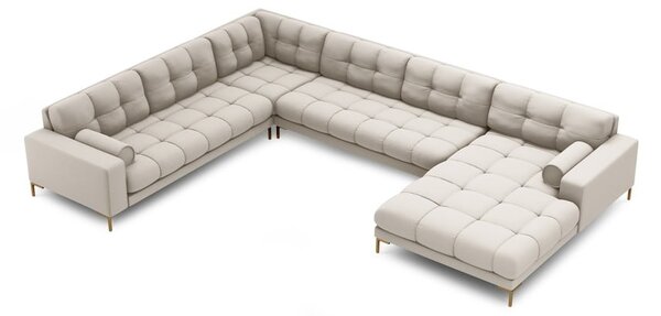 Bež kutna garnitura (s lijevim kutom) Bali – Cosmopolitan Design