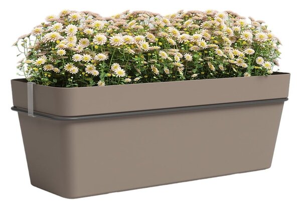 Viseća i zidna/samozaljevajući tegla za cvijeće od reciklirane plastike 50 cm Capri – Artevasi