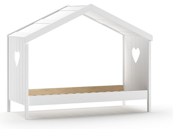 Bijeli mali dječji krevet 90x200 cm Amori - Vipack