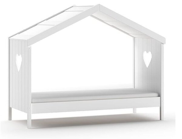 Bijeli mali dječji krevet 90x200 cm Amori - Vipack