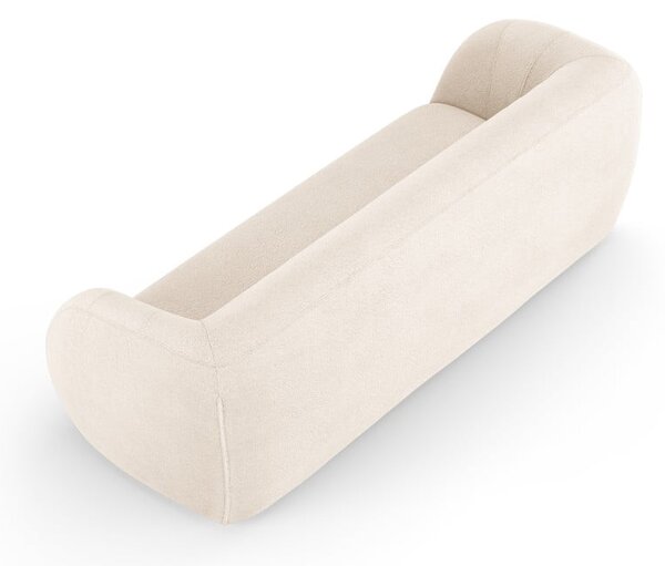 Krem sofa od bouclé tkanine 230 cm Essen – Cosmopolitan Design