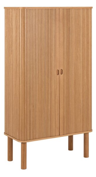 Ormarić u dekoru hrasta s kliznim vratima u prirodnoj boji 80x145 cm Langley – Actona