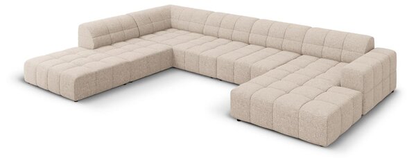 Bež kutna garnitura (s lijevim kutom/u obliku slova "U") Chicago – Cosmopolitan Design