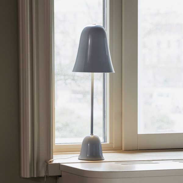 Globen Lighting Blåklockan stolna lampa, svijetloplava, visina 56 cm, Plava, Dnevni boravak/blagovaonica, Metal