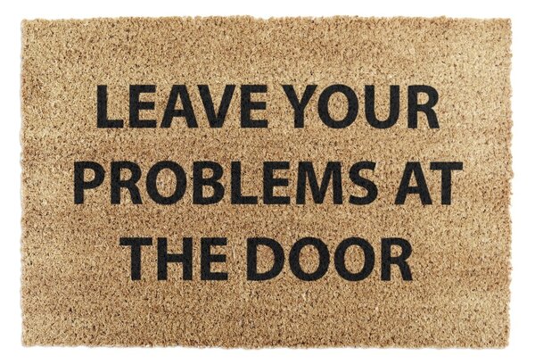 Otirač od kokosovih vlakana 40x60 cm No Problems – Artsy Doormats