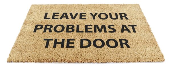 Otirač od kokosovih vlakana 40x60 cm No Problems – Artsy Doormats