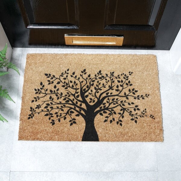 Otirač od kokosovih vlakana 40x60 cm Tree of Life – Artsy Doormats