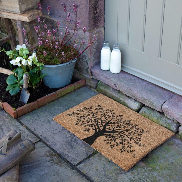 Otirač od kokosovih vlakana 40x60 cm Tree of Life – Artsy Doormats