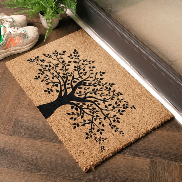 Otirač od kokosovih vlakana 40x60 cm Tree of Life – Artsy Doormats
