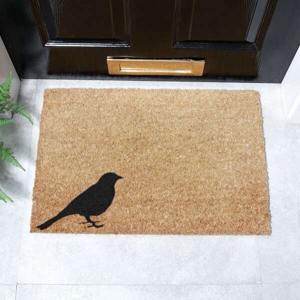 Otirač od kokosovih vlakana 40x60 cm Bird – Artsy Doormats