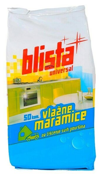 Vlažna maramica Blista Universal (50 Kom., Jabuka)