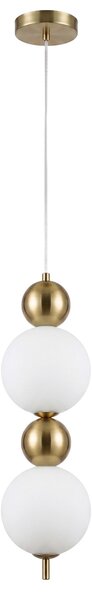 LED viseća stropna lampa LHJ116-2CP brušeno zlato