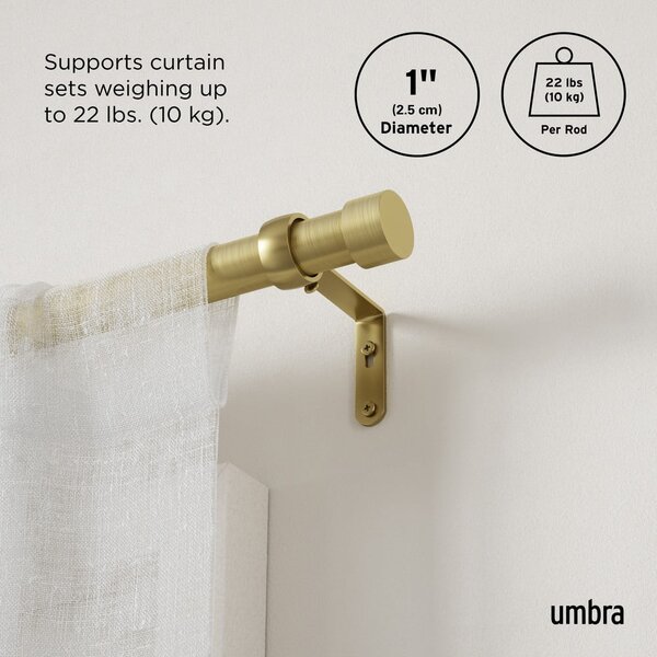Željezna proširiva karniša 168 - 305 cm Cappa – Umbra