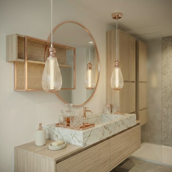 Viseća stropna lampa LHJ120-CP light rose gold