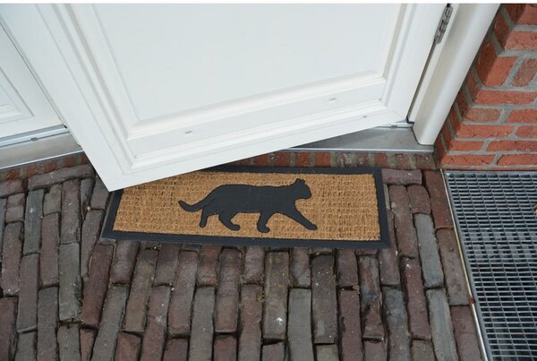 Podloga od kokosovih vlakana Esschert Design Cat, 25 x 75 cm