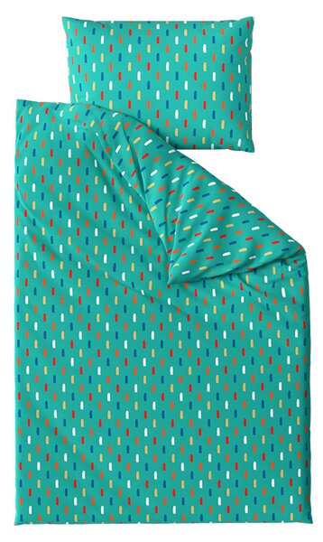 Posteljina od mikrovlakana LUNIRA tirkizna Dimenzije posteljine: 70 x 90 cm | 140 x 200 cm