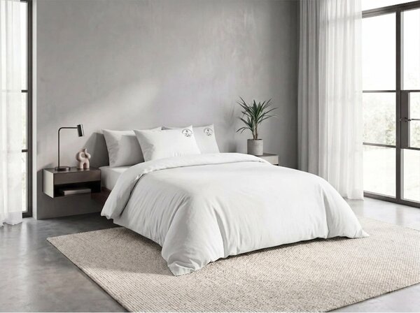 Pamučna posteljina PLAIN BEAUTY bijela Dimenzije posteljine: 2 kom 60 x 70 cm | 200 x 220 cm