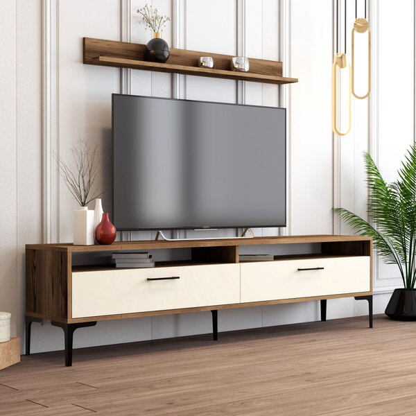 Zondo.hr Set za dnevni boravak Irma (orah + krem). Akcija -30%. 1063138