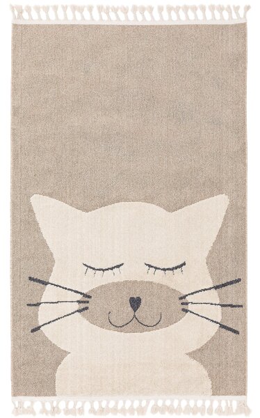 Dječji tepih Momo Cat Beige
