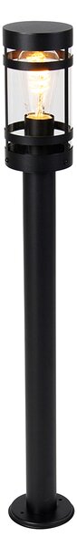 Pametna vanjska svjetiljka crna 80 cm IP44 uklj. Wifi ST64 - Gleam